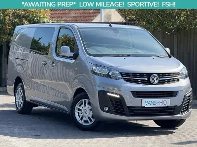 Used Vauxhall Vivaro Sportive 120 HP (88 kW) 2020 Grey MPV