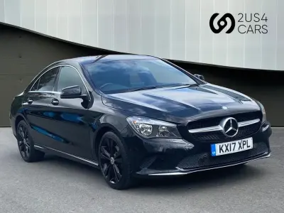 Used Mercedes CLA180 122 HP (89 kW) 2017 Black Coupe