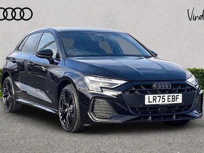 Black Used 2025 Audi A3 e-tron Black Edition Hatchback | £33,900 (Fair price)