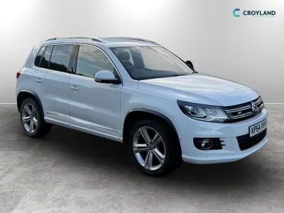 Used VW Tiguan R-line 2014 White SUV