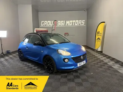 Used Vauxhall Adam 2017 Blue Hatchback