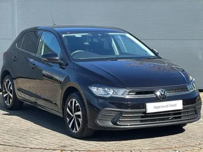 Used VW Polo Match 95 HP (69 kW) 2025 Black Hatchback