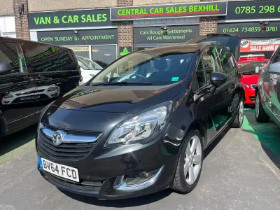 Używany Vauxhall Meriva 100 KM (73 kW) 2014 Czarny Minivan