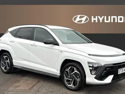 Usado Hyundai Kona N Line 138 CV (101 kW) 2025 Blanco SUV