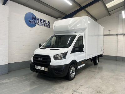 Used Ford Transit 130 HP (95 kW) 2023 White Cabriolet