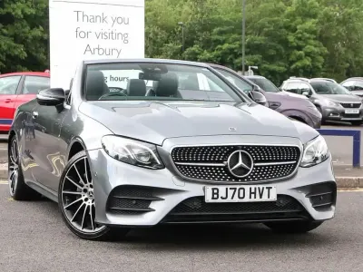 Used Mercedes E220 AMG Line Premium Plus 191 HP (140 kW) 2020 Grey Cabriolet