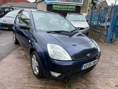 Used Ford Fiesta Zetec 2005 Blue Hatchback