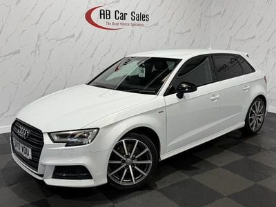 Used Audi A3 Black Edition 150 HP (110 kW) 2017 White Hatchback