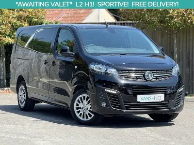 Used Vauxhall Vivaro 145 HP (106 kW) 2023 Black MPV