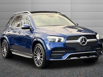 Used Mercedes GLE300 AMG line 245 HP (180 kW) 2021 Brilliant blue Estate