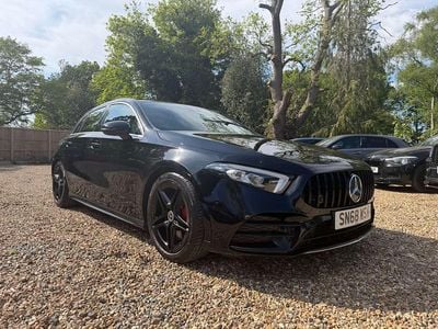 Begagnad Mercedes A250 Executive 224 HK (164 kW) 2018 Svart Halvkombi