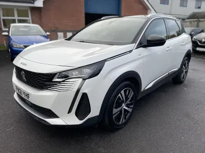 Used Peugeot 3008 GTi 130 HP (95 kW) 2021 White Hatchback