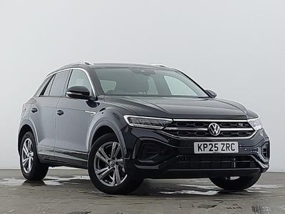 Black Used 2025 VW T-Roc R-line SUV | £26,798 (Fair price)