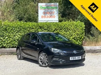 Used Vauxhall Astra S 136 HP (100 kW) 2019 Black Hatchback