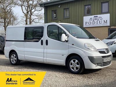 Used Vauxhall Vivaro Sportive 2013 White MPV