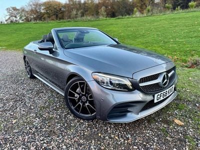Used Mercedes C200 AMG line 2018 Grey Cabriolet