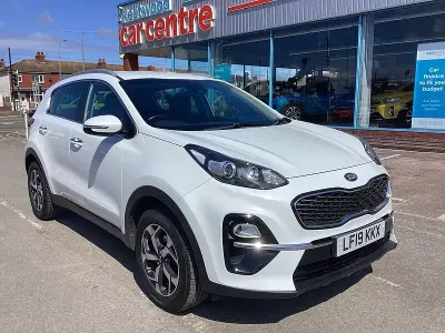 Used Kia Sportage 136 HP (100 kW) 2019 White SUV