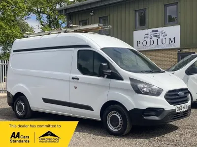 Używany Ford Transit Custom 105 KM (77 kW) 2020 Biały Van