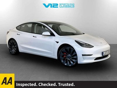 Usado Tesla Model 3 Performance 330 kW (449 HP) 2020 Branco Sedan