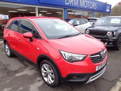 Used Vauxhall Crossland X S 110 HP (80 kW) 2019 Red SUV