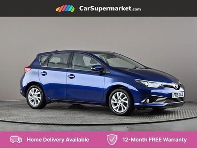 used Toyota Auris (2018/18)Icon Tech 1.2 VVT-i (01/2018 on) 5d