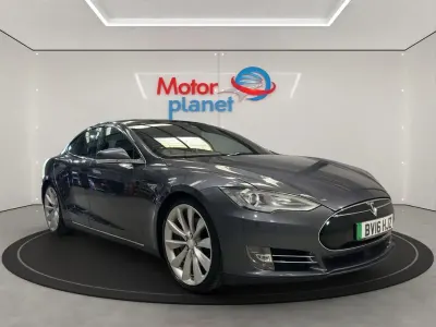 Used Tesla Model S 278 kW (378 HP) 2016 Silver Hatchback