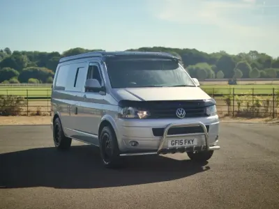 Used VW T5 Highline 102 HP (75 kW) 2015 Silver Van