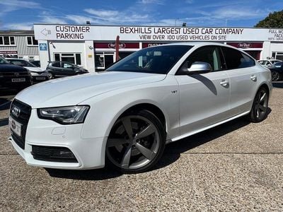 White Used 2014 Audi S5 Sportback Black Edition Hatchback | £14,499