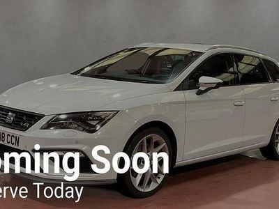 Used Seat Leon ST FR 180 HP (132 kW) 2018 White Estate