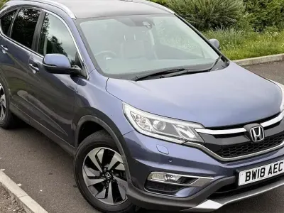 Used Honda CR-V EX 160 HP (117 kW) 2018 Blue SUV