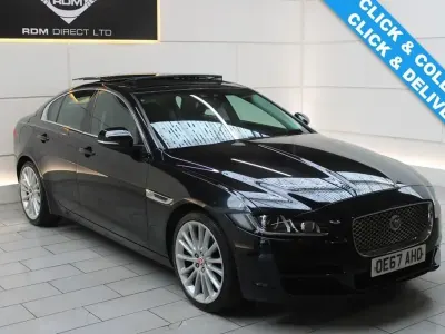 Gebraucht Jaguar XE Portfolio 180 PS (132 kW) 2017 Schwarz Limousine