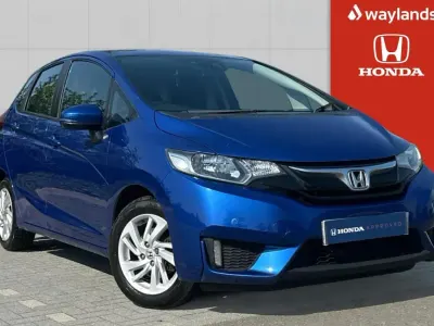 Used Honda Jazz SE 102 HP (75 kW) 2016 Blue Hatchback