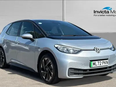 Used VW ID.3 Pure 110 kW (150 HP) 2022 Scale silver/black roof Hatchback