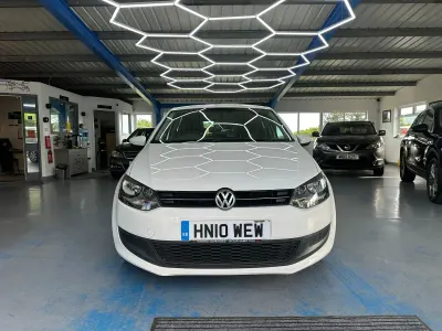 Used VW Polo SE 85 HP (62 kW) 2010 White Hatchback