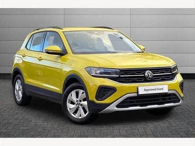 Yellow Used 2025 VW T-Cross Life SUV | £21,795 (Fair price)