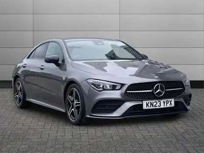 Used Mercedes CLA200 AMG Line Premium 161 HP (118 kW) 2023 Grey Coupe