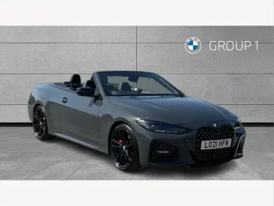 Used BMW 420 M Sport 192 HP (141 kW) 2021 Grey Cabriolet
