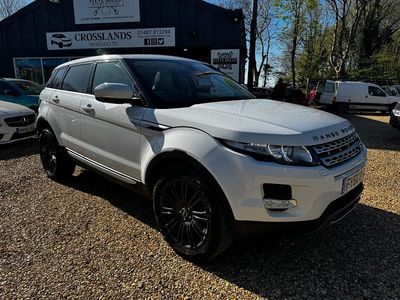 Begagnad Land Rover Range Rover evoque Prestige 190 HK (139 kW) 2012 Vit SUV