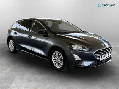 Used Ford Focus Titanium 125 HP (91 kW) 2019 Grey Hatchback