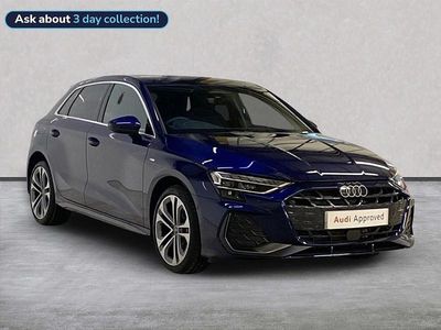 Blue New 2025 Audi A3 e-tron S-Line Hatchback | £32,513 (Good price)
