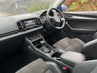 Gebraucht Skoda Karoq SE L 150 PS (110 kW) 2023 Blau SUV