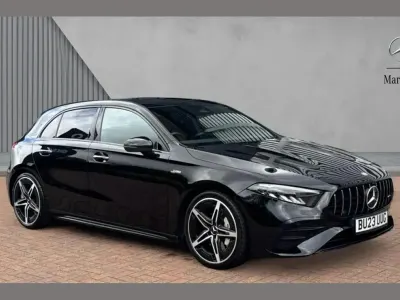 Used Mercedes A35 AMG Premium 301 HP (221 kW) 2023 Black Hatchback