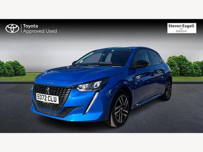 Blue Used 2022 Peugeot 208 Allure+ Hatchback | £13,291 (Fair price)