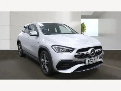 Used Mercedes GLA250 Exclusive 214 HP (157 kW) 2021 Silver SUV