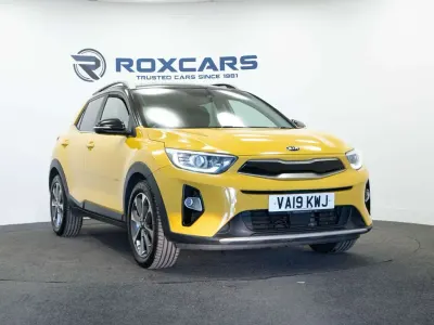 Used Kia Stonic 118 HP (86 kW) 2019 Yellow SUV
