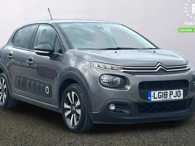 Used Citroën C3 Flair 82 HP (60 kW) 2018 Grey Hatchback