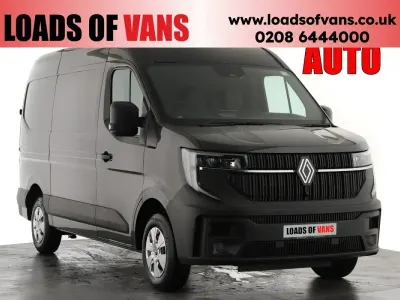 New Renault Master 2026 Black MPV