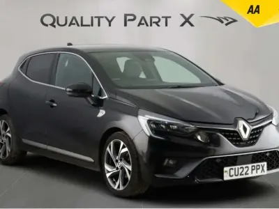 Usado Renault Clio V RS Line 90 HP (66 kW) 2022 Preto Citadino