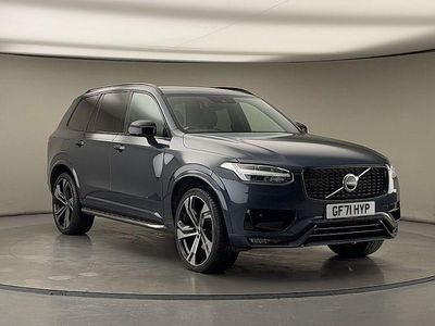Denim blue Used 2021 Volvo XC90 Plus SUV | £32,000 (Good price)