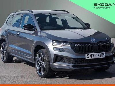 Used Skoda Karoq SportLine 147 HP (108 kW) 2023 Graphite grey metallic SUV